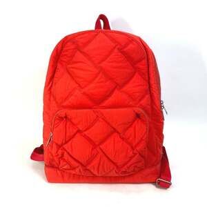 BOTTEGA VENETA Red Intrecciato Backpack